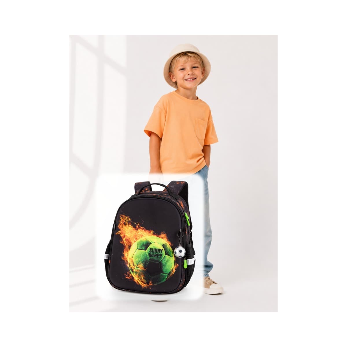 Шкільний рюкзак Sunny Happy SH1-20 з футбольним м'ячем 2