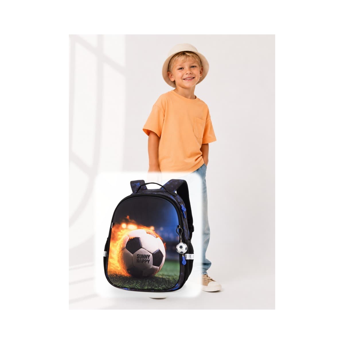 Шкільний рюкзак Sunny Happy SH1-21 з футбольним м'ячем 2
