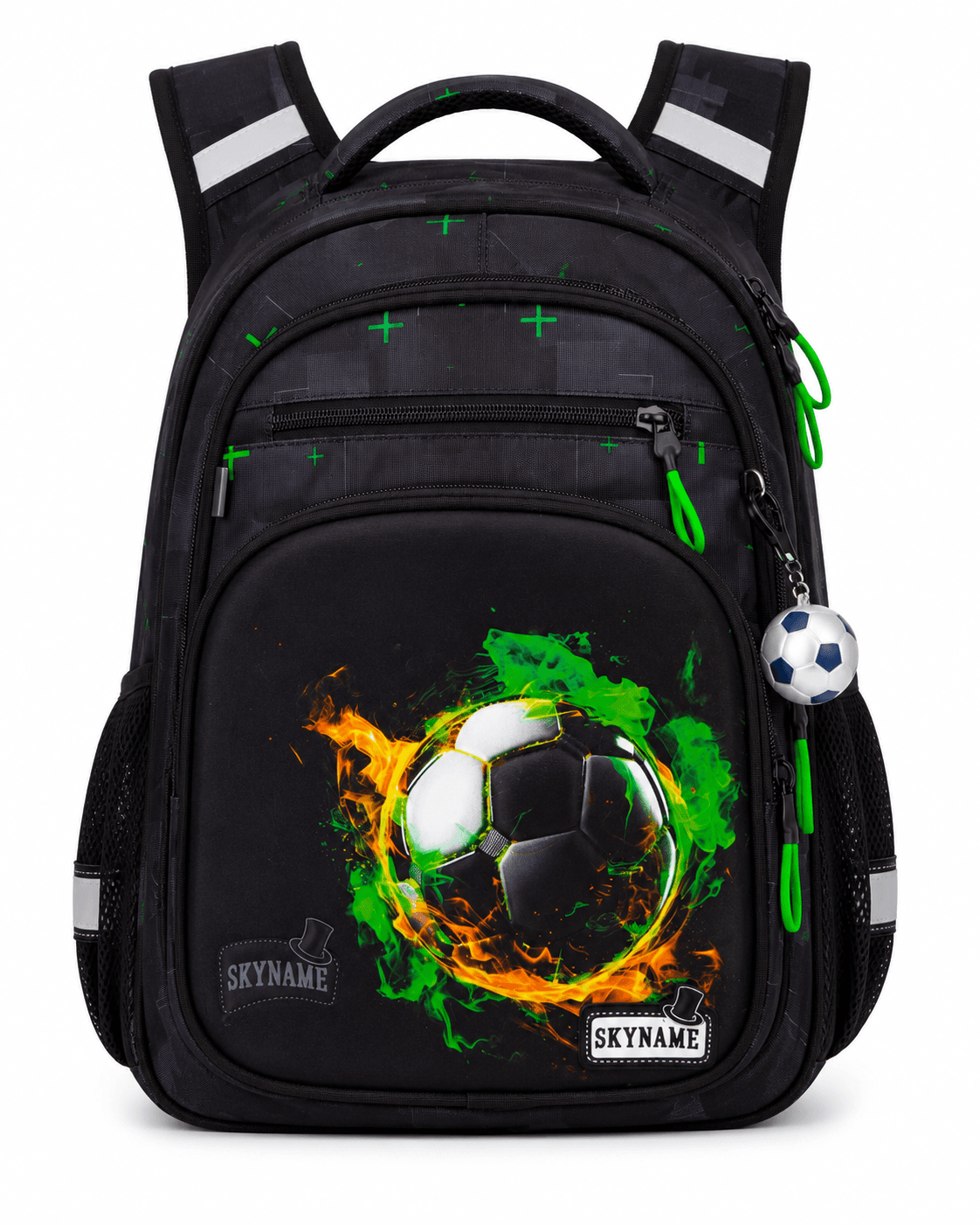 Рюкзак SkyName R3-284 Football Black/Green